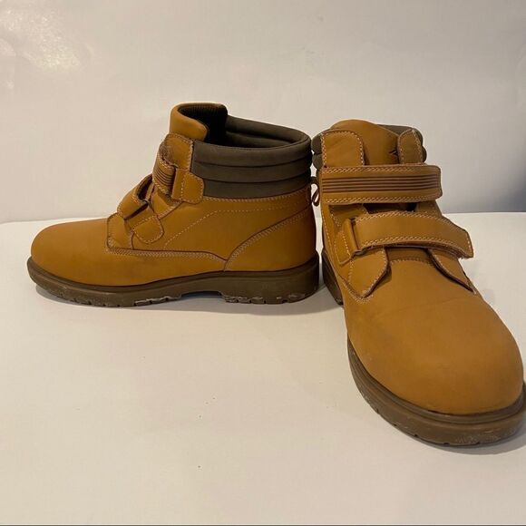 Deer Stags Men’s Tan Thinsulate Construction Boots Size 7 - Picture 4 of 9